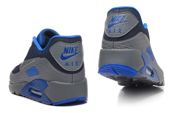 Air Max 90 Ultra BR Womens Shoe Black / Cool Grey / Royal Blue